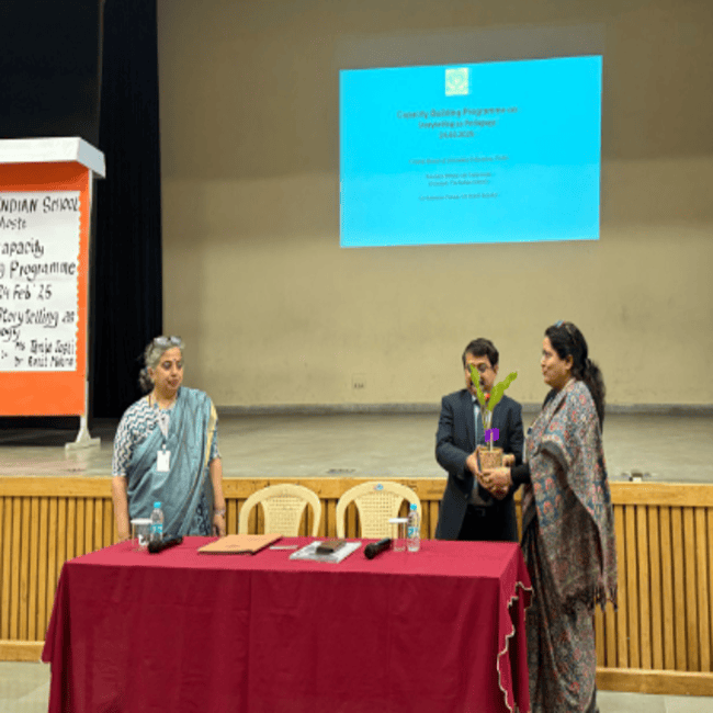 CBSE Teacher workshop-'Storytelling as a Pedagogy for Teachers'